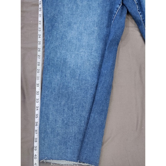 Good American Always Fits Good Legs Crop Mini Boot jeans Indigo696 SZ 28-32 Plus - Picture 6 of 8